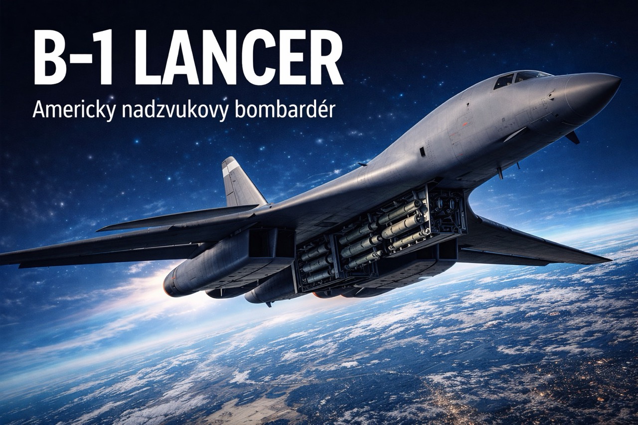 B-1 Lancer: Americký bombardér, který dokáže letět rychlostí přes 1300 km/h