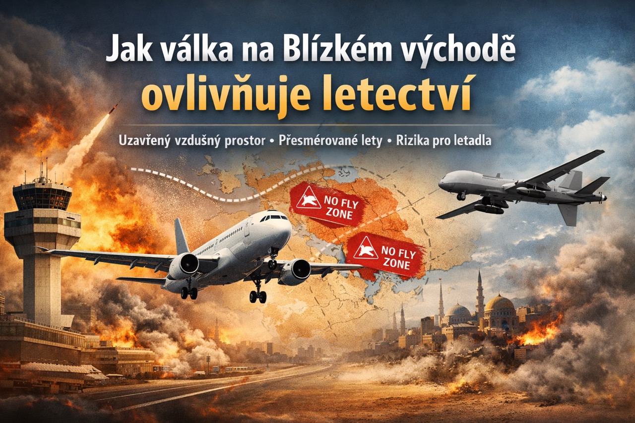 Jak válka na Blízkém východě ovlivňuje letectví