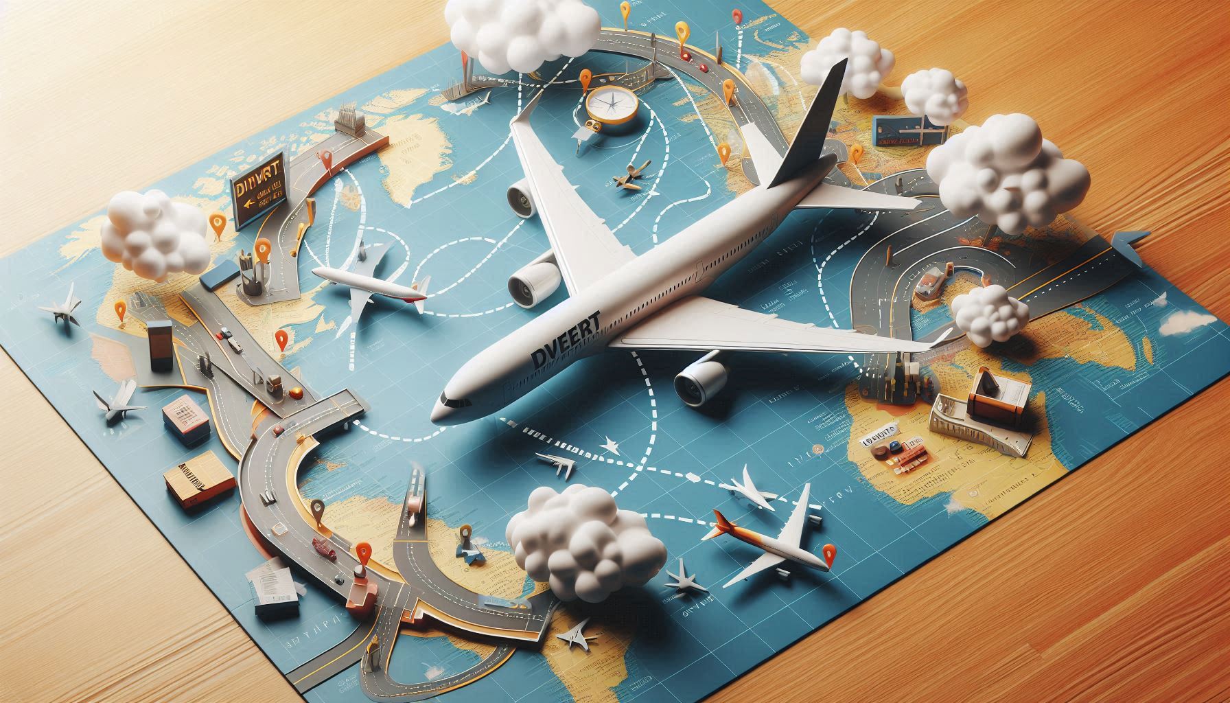 Co je divert letadla? Kdy a proč se let odklání z původní trasy