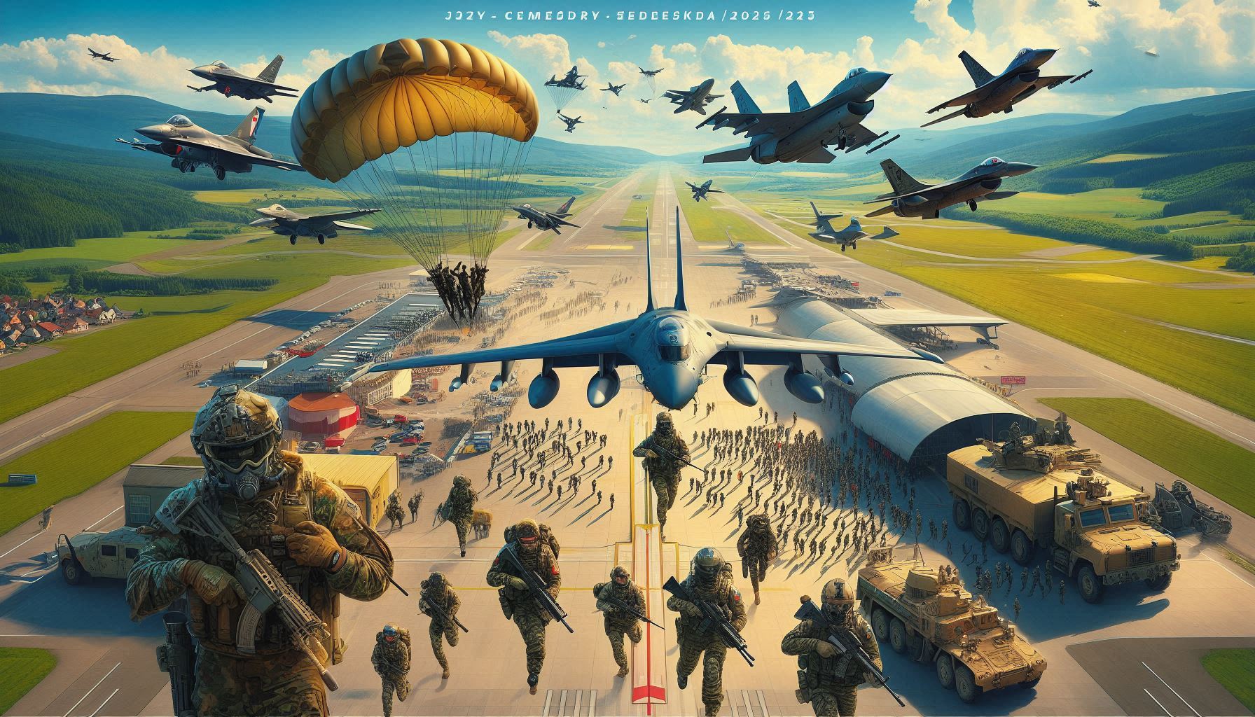 Modré nebe nad Českými Budějovicemi 2025: Vojenský den plný letectví a techniky