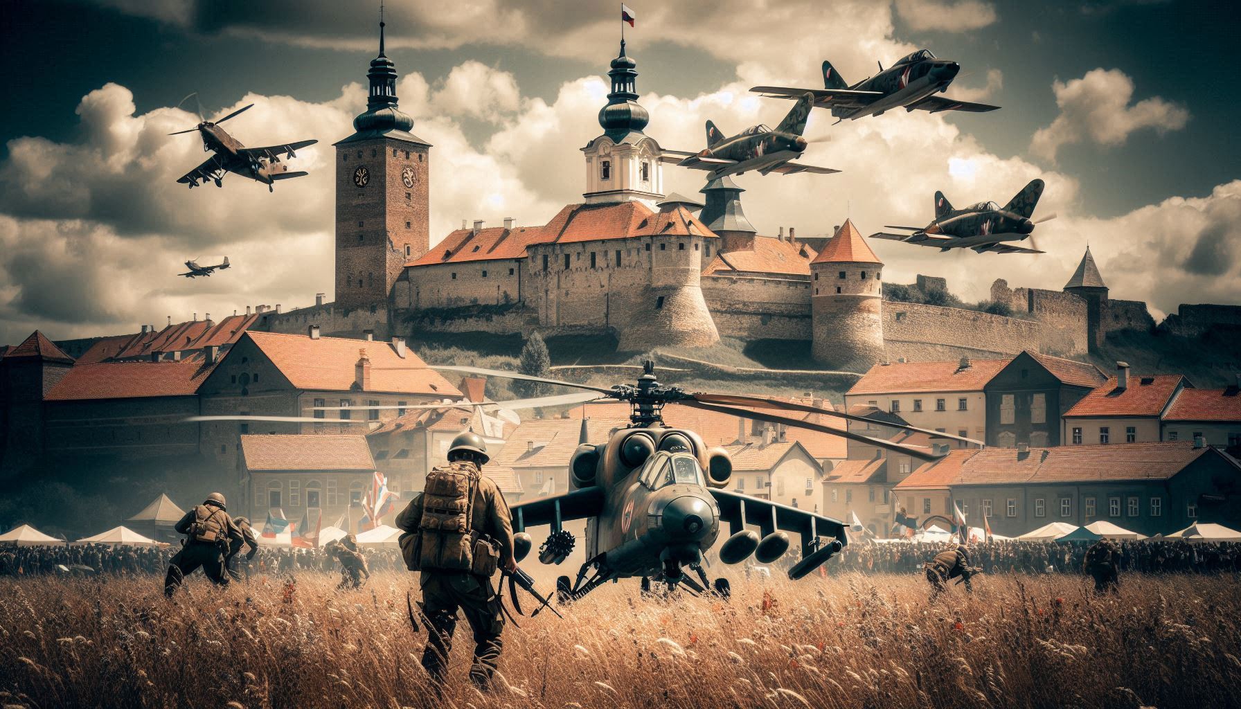 Akce Cihelna 2025 – Králíky: Největší vojensko-historická show v Česku