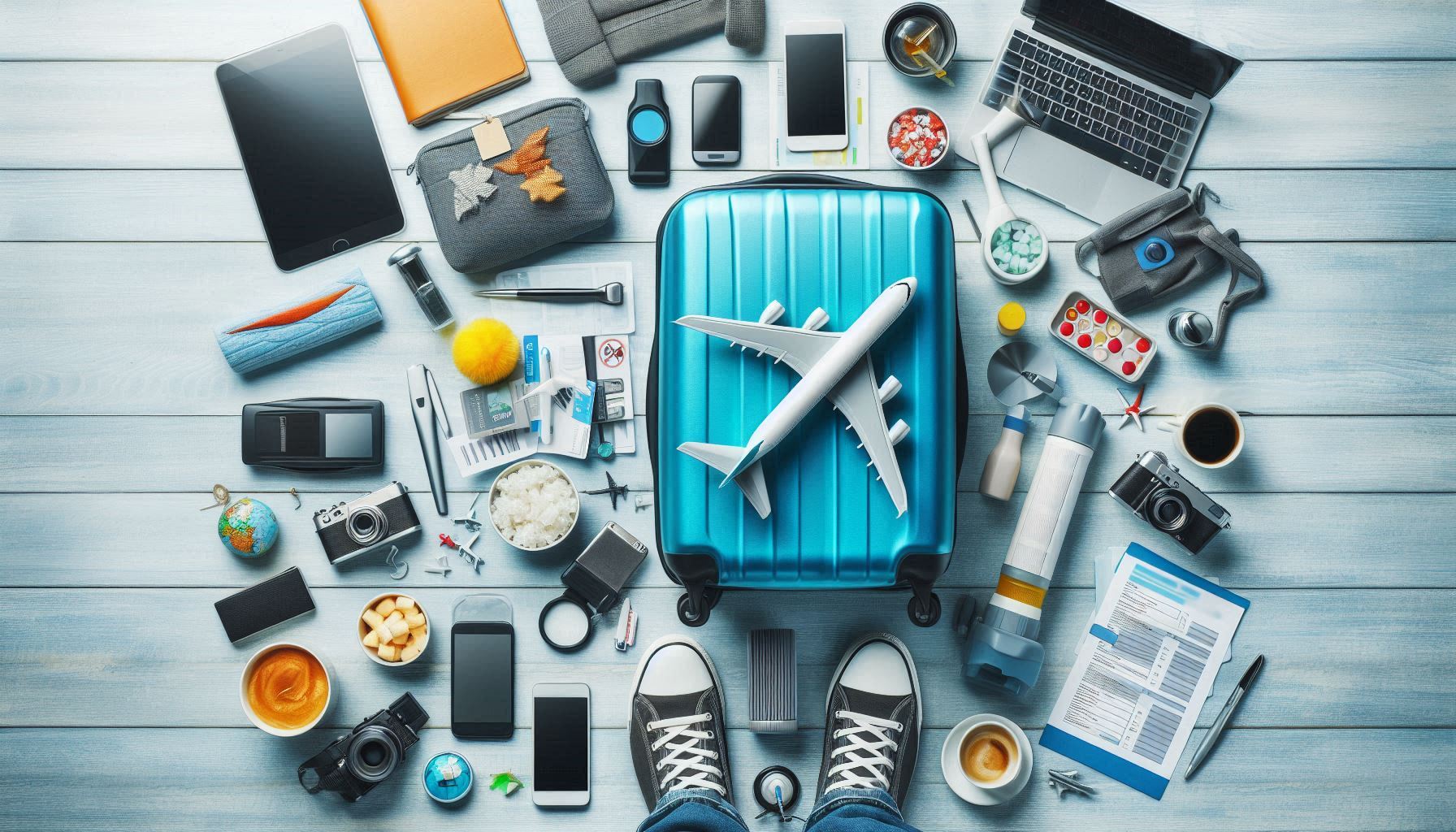 ✈️ Co nesmíte mít v letadle – kompletní seznam věcí do příručního zavazadla