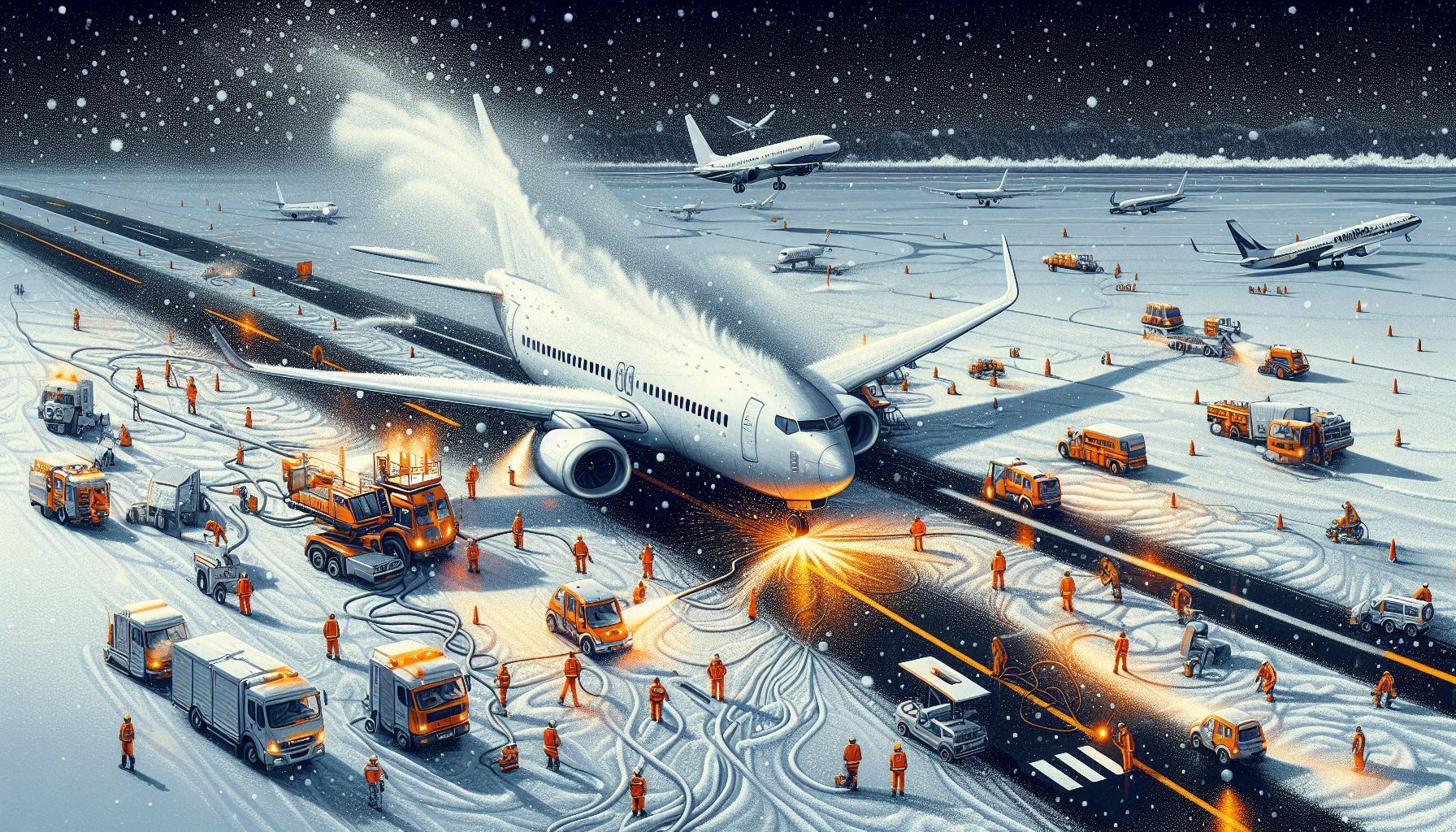 ✈️ Proč se letadla odmrazují? Jak funguje odmražování letadel a kdy je nutné