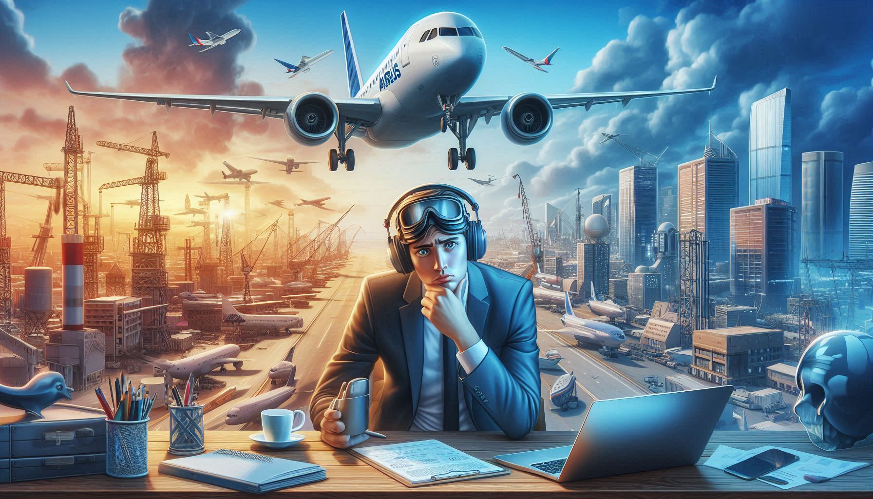 Airbus čelí výrobním problémům: Dodávky nových letadel zpožděny až do roku 2031