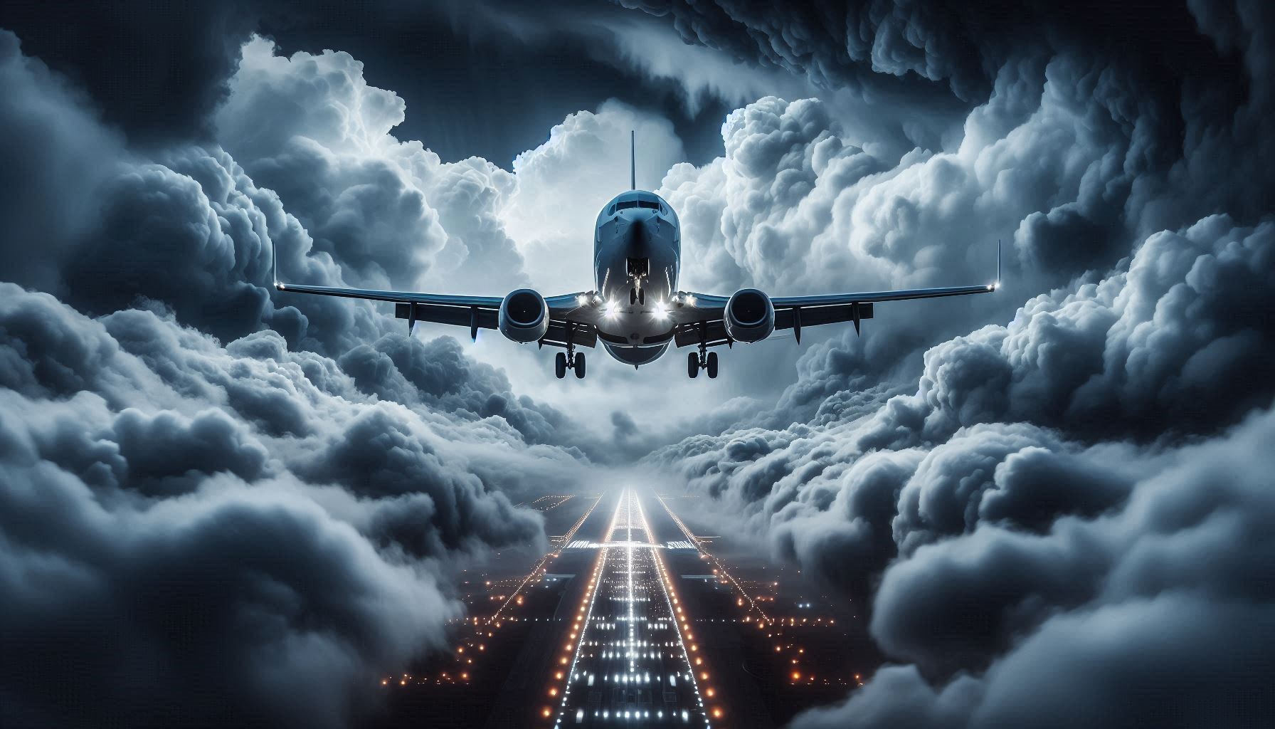 Jak letadla přistávají za špatného počasí?