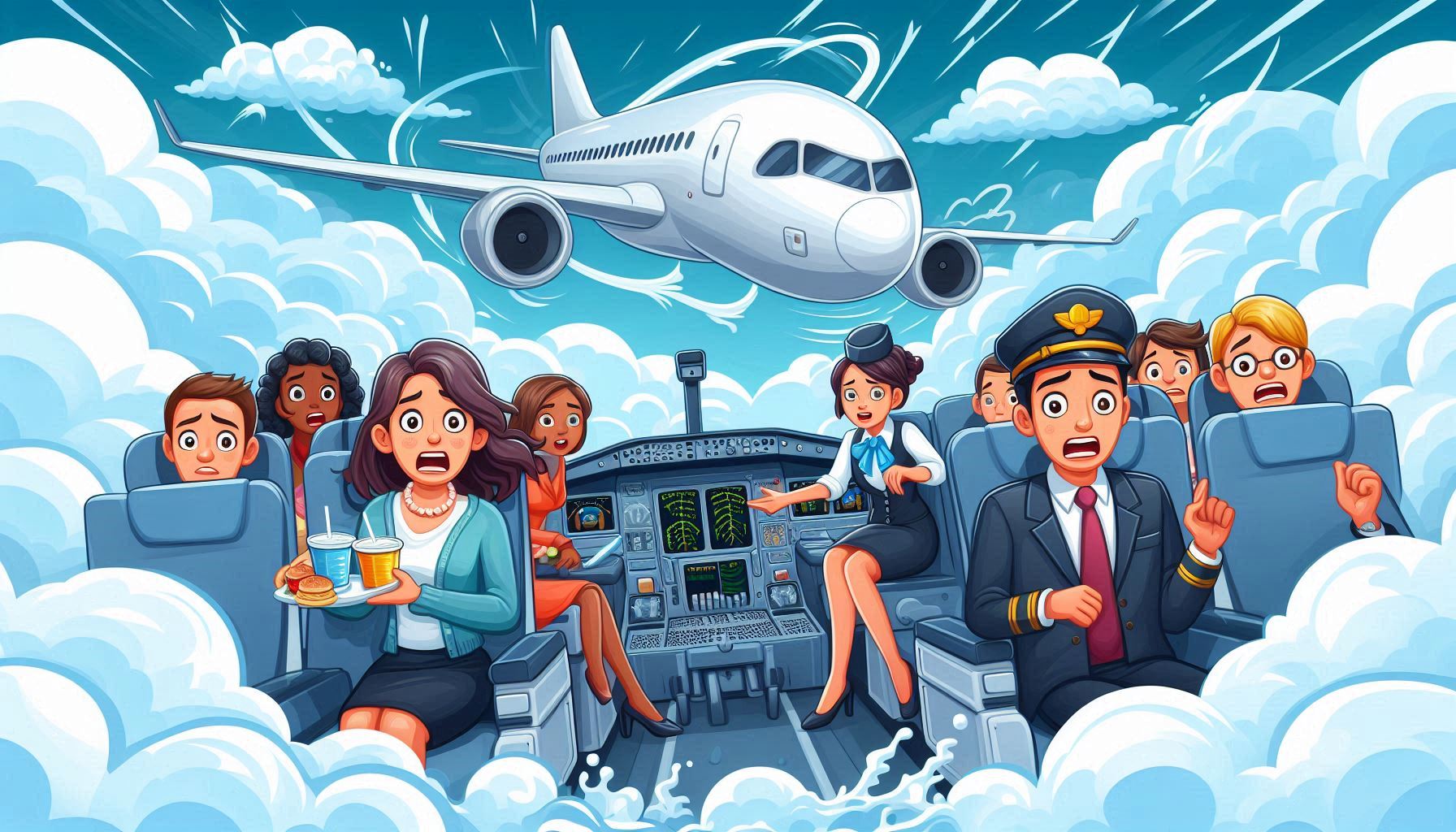 Co se děje během turbulence a je to nebezpečné?