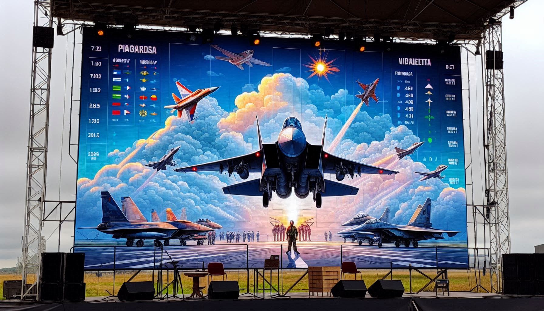 Program a počasí Dne otevřených dveří Čáslav 2025