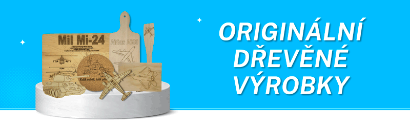 Originální dřevěné výrobky