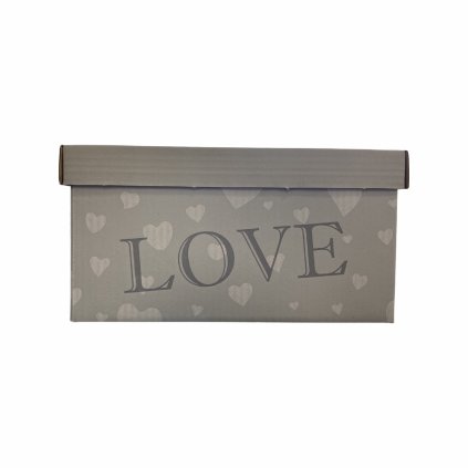 Krabice - s nápisem LOVE (malá)