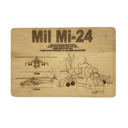 Prkénko Mil Mi-24