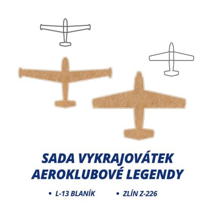Sada vykrajovátek - Aeroklubové legendy
