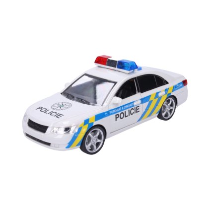 Policejní auto s efekty 24 cm