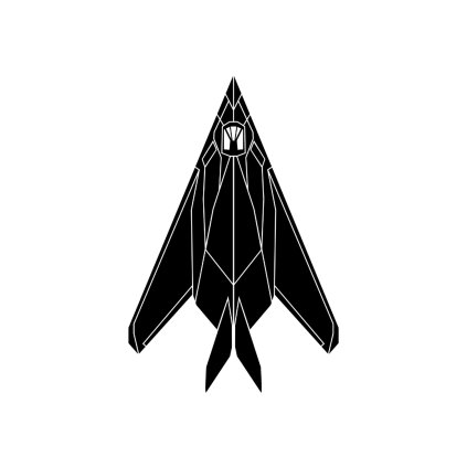 Samolepka Lockheed F-117 Nighthawk