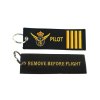 Klíčenka Pilot llll - široká | REMOVE BEFORE FLIGHT