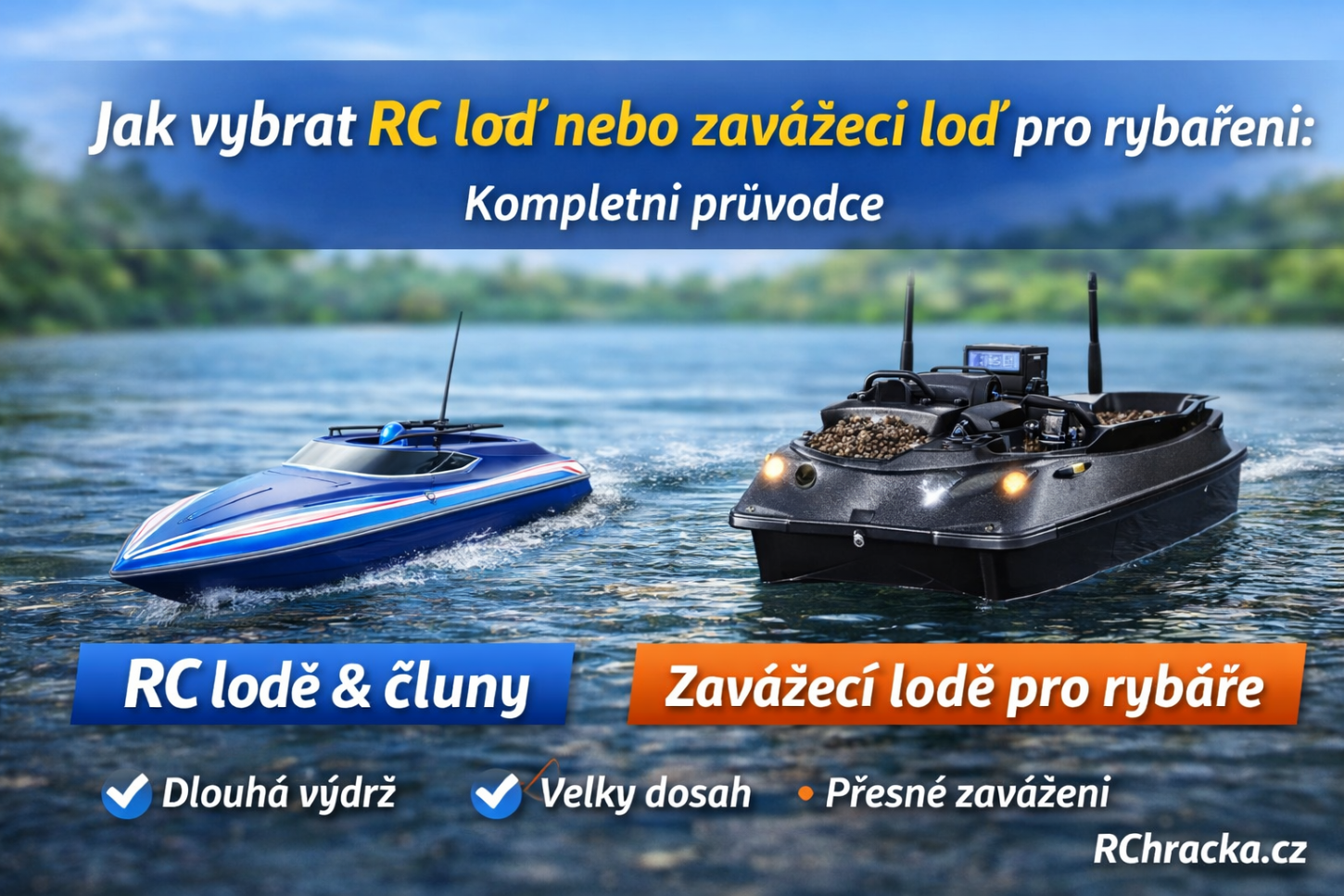Jak vybrat RC loď nebo zavážecí loď pro rybaření: Kompletní průvodce