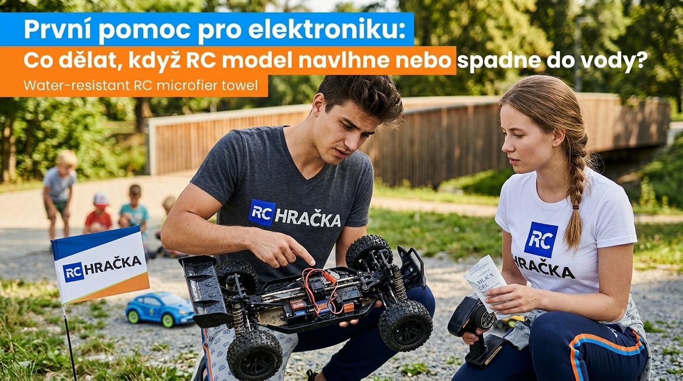 První pomoc pro elektroniku: Co dělat, když RC model navlhne nebo spadne do vody?