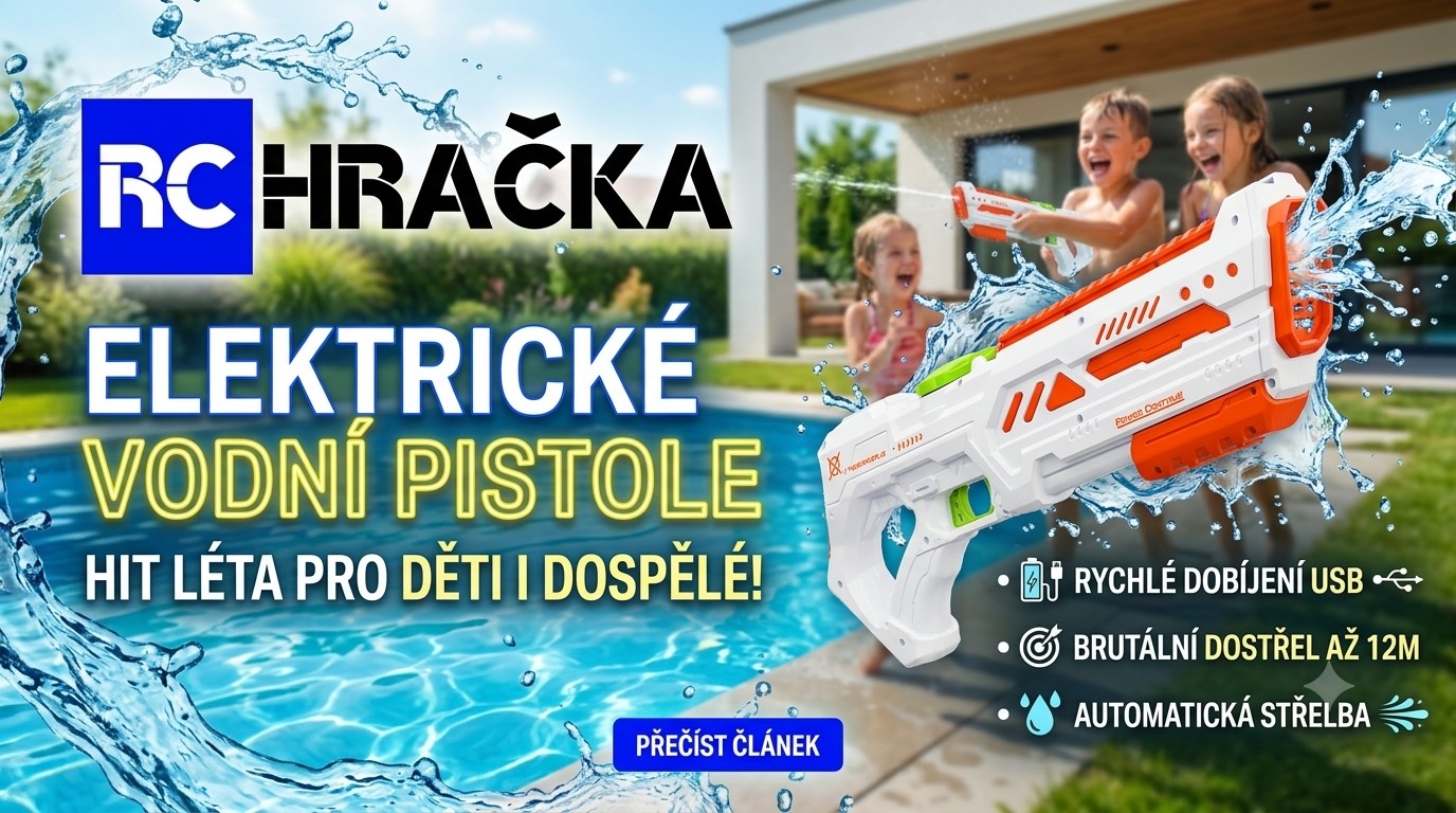 Proč jsou elektrické vodní pistole absolutním hitem léta?