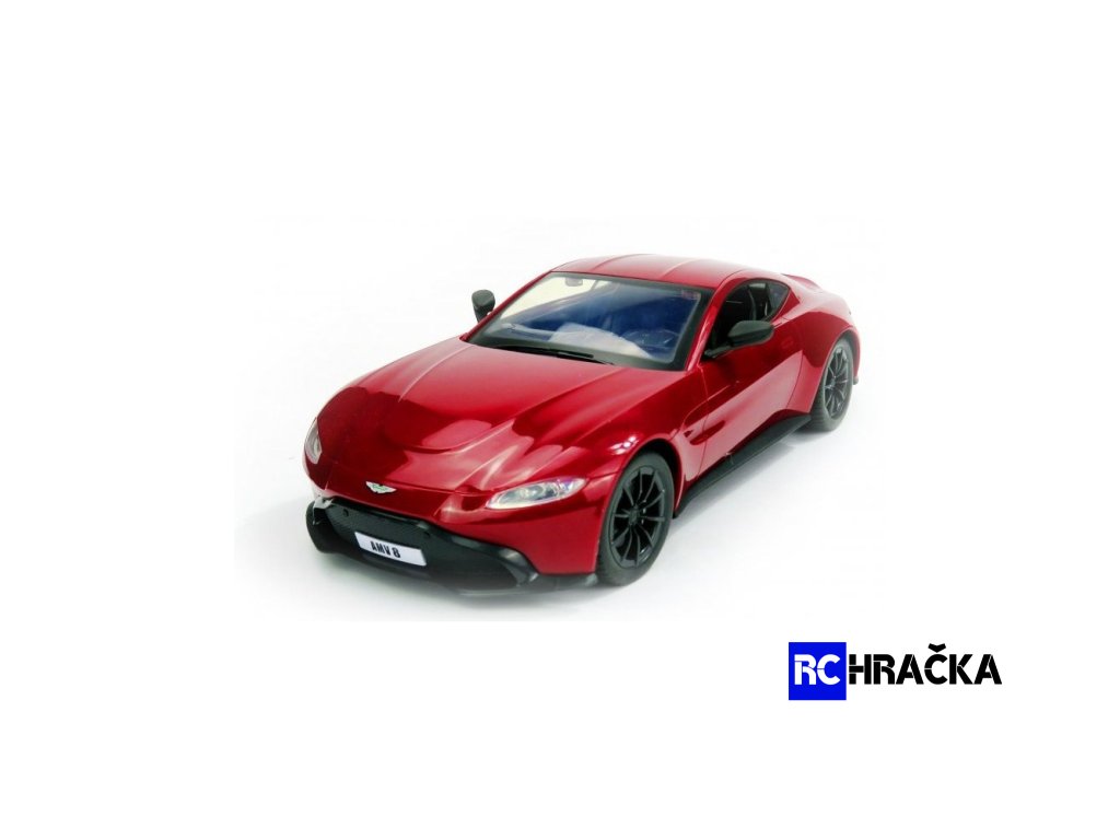 Siva RC auto Aston Martin Vantage 1:14 červená RTR sada