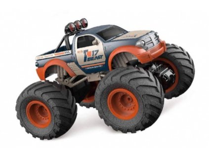 RC Bigfoot 1/18- oranžovomodrý