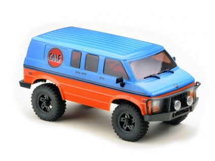 Absima Mini Crawler CR-18 EVO Rock Van 1:18 RTR - modro-oranžový