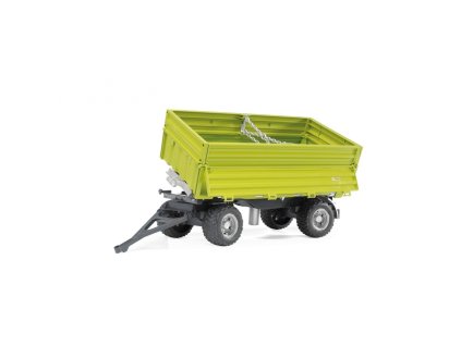 Siva Přívěsný vozík FLIEGL s bočním vyklápěním pro CLASS 1:16