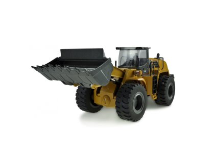 Amewi RC celokovový profi nakladač 1:14 žlutá