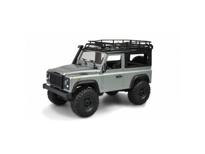 Amewi RC crawler D90 Defender prporcionální, 1:12 stříbrná