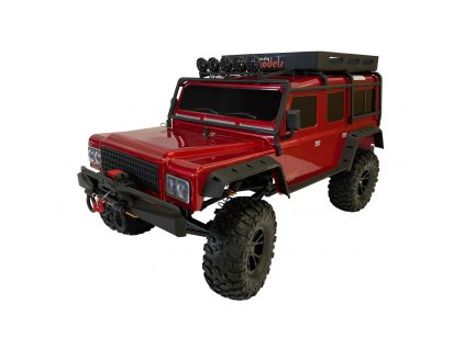 DF models RC auto DF-4J Crawler 2023 Edition 1:10 XXL červený