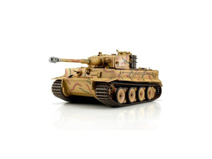 Torro RC tank German Tiger I IR 1:16 letní kamufláž 2,4 Ghz RTR, proporcionální