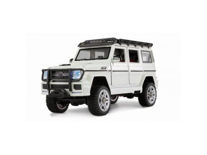 Amewi RC auto BRX24 Metal Scale Crawler 4WD 1:24 bílá