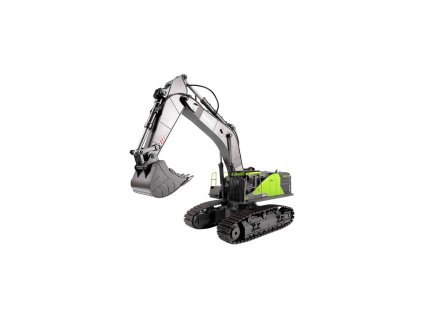 Huina RC Profi bagr ACV s kovovou lžící 1:14 s bouracím kladivem a 2x drapákem