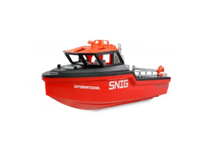 Amewi RC záchranný člun Snig 32 cm RTR černočervený