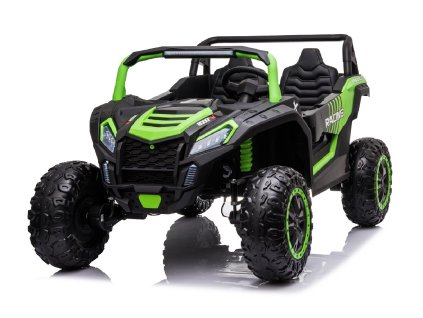 Bugina Racing 4x4 velká 24V, zelená pohled zepředu