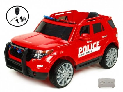 2109 elektricke auto usa policie s 2 4g megafon policejni led a zvukove efekty cervene