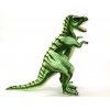 1557 7 plysovy stojici dinosaurus tyranosaurus rex vyska 80cm delka 128cm velky