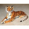 1314 4 velky plysovy tygr lezici delka 170cm oranzovy