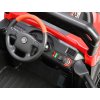 4373 66 bugina turbo rzr 4x4 s 2 4g dvoumistna 2x baterie 4x motory 35w cervena