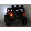 4373 70 bugina turbo rzr 4x4 s 2 4g dvoumistna 2x baterie 4x motory 35w cervena