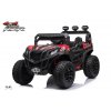 4373 3 bugina turbo rzr 4x4 s 2 4g dvoumistna 2x baterie 4x motory 35w cervena