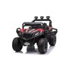 4373 19 bugina turbo rzr 4x4 s 2 4g dvoumistna 2x baterie 4x motory 35w cervena