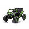 Bugina Racing 4x4 12V s 2.4G, jednomístná, 4x motory 35W, zelená