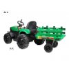 3980 5 traktor agricultur farm s vlekem 2 4g 24v 2x200w zeleny