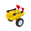 2538 4 vlek za traktor trailer stredni 2 kolovy s naradim zluty