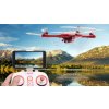 SYMA X5UW - WIFI-HD kamera + barometr + super ovládání telefonem ČERVENÁ