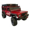 DF models RC auto DF-4J Crawler 2023 Edition 1:10 XXL červený