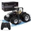 Korody RC traktor kovový 2,4 Ghz s širokými koly, LED osvětlení, zvuk