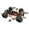 DF models RC auto BigHammer 5.1 1:10 XL RTR
