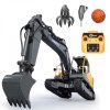 rcs 4037 doublee rc bagr volvo ec160e 116 17 kanalu led zvuky rtr sada app na programovani 2