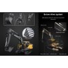 rcs 4037 doublee rc bagr volvo ec160e 116 17 kanalu led zvuky rtr sada app na programovani 5