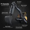 rcs 4037 doublee rc bagr volvo ec160e 116 17 kanalu led zvuky rtr sada app na programovani 10